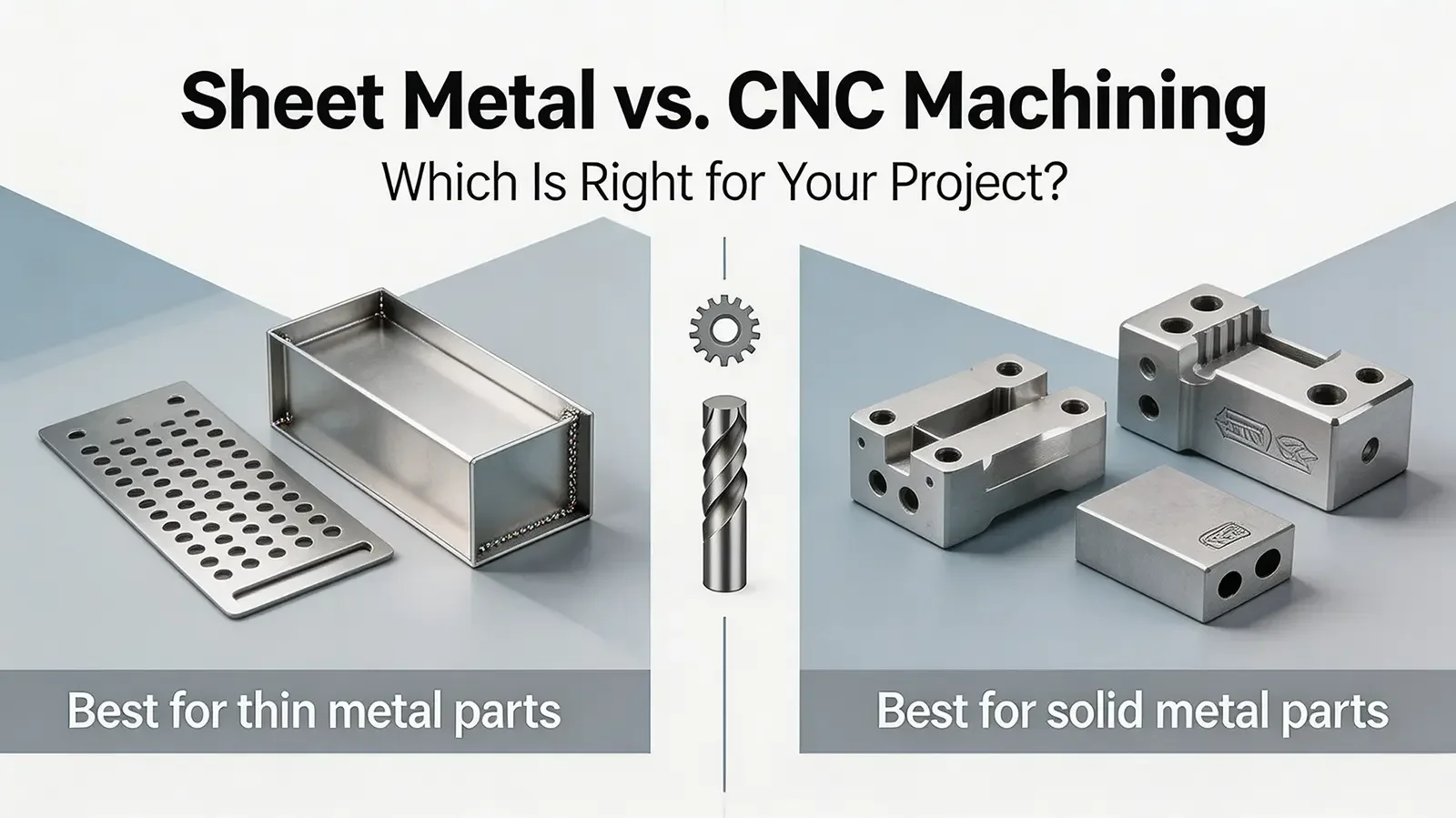 Sheet Metal vs. CNC Machining: Which Is Right for Your Project?